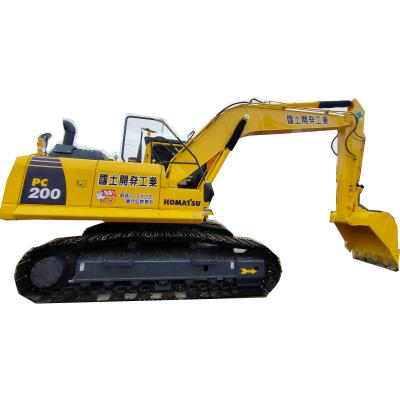 Cina Attrezzatura per l'edilizia utilizzata di seconda mano da medium dell'escavatore 20T dell'escavatore PC200 KOMATSU di KOMATSU in vendita