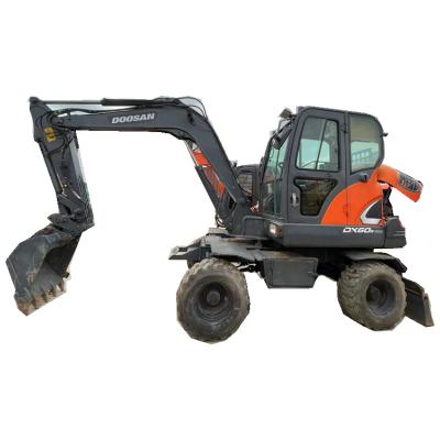 China DX60WN Used Doosan Excavator Mini Excavator Construction Agriculture for sale
