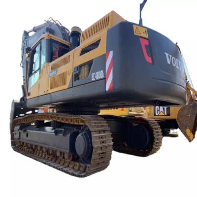 China Hydraulic Used Volvo Excavator Volvo Ec480 Swedish Brand Large Crawler Excavator 48 Tons for sale