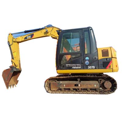 Cina 7 escavatore dell'escavatore a cucchiaia rovescia di Ton Mini Used Hydraulic Crawler Excavator Caterpillar 307D in vendita