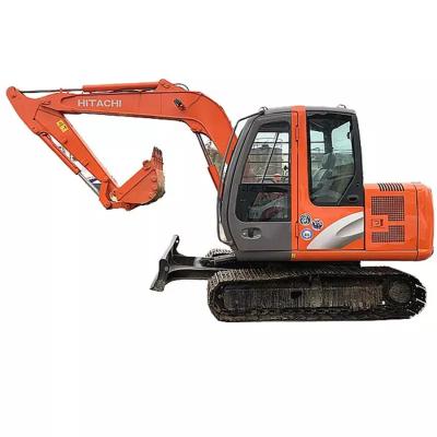 China Secondhand Hitachi EX60 Excavator 6 Ton Mini Digger Red For Construction for sale