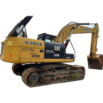 China Caterpillar CAT 329D benutzte Kettenbagger Hydraulic Backhoe Excavator zu verkaufen