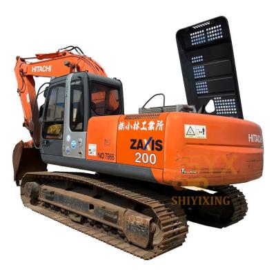 China Zx200 Used Hitachi Excavator Crawler Excavator Operating Weight 20 Tons for sale