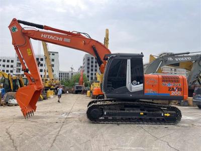 China Hitachi Zx200 Excavator Used Japan Medium Digger Earth Moving Machinery for sale