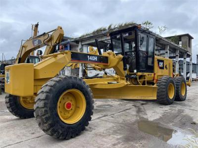 China Caterpillar CAT 140H Used Motor Grader For Road Construction zu verkaufen