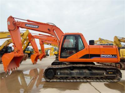China Korea Doosan DH220LC-7 Excavator Construction Machine Heavy Duty for sale
