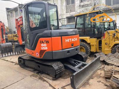 Китай Used Hitachi ZX60USB Mini Excavator Used 6 Ton Hitachi ZX60 Crawler Excavator продается