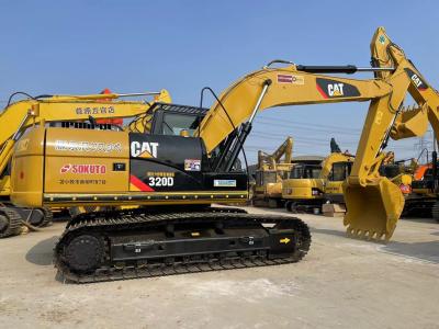 China Excavadoras usadas cat 320d de 20 toneladas Excavadoras médias usadas equipamentos pesados à venda