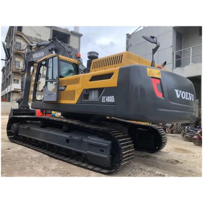 China Powerful Used Volvo EC480DL Excavator Mining Equipment Large Capacity Te koop