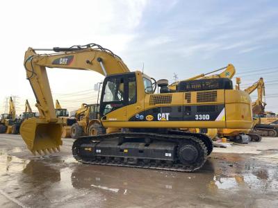 China Excavadoras usadas oruga 330D 30 toneladas excavadoras grandes para gatos en buen estado en venta