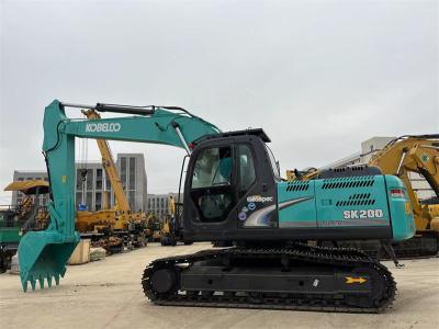 中国 Japan Used Kobelco SK200-8 Excavator 20 Ton Kobelco Mining Digger 販売のため