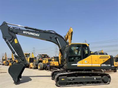 China Coreia Origem Hyundai 220LC Excavator com Breaker Hammer Line à venda