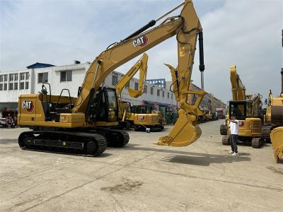 China Excavadora usada CAT 320GC con conexiones rápidas y abrazaderas de pulgar en venta