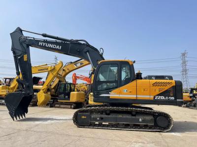 China Hyundai 220LC-9S Excavator Used 22 Ton Large Size Excavator Te koop