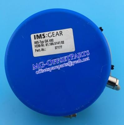 China HD IMS GEAR:GK492 MACHINE MOTOR CPC, 81.186.5141/02, HD ORIGINAL USED PARTS for sale