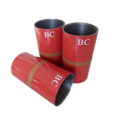 China BTC 127mm Oilfield Couplings SMLS Casing Couplings API 5CT Standard for sale