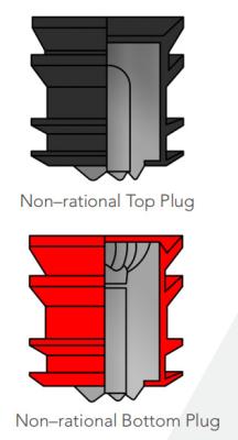 China Non Rotational PDC Top Plug Cementing NBR Cement Manufacturing Plug for sale