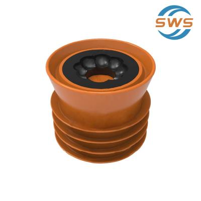 Chine Équipement de forage Type spirale Plugs de caoutchouc de ciment non magnétique avec bandes dures à vendre