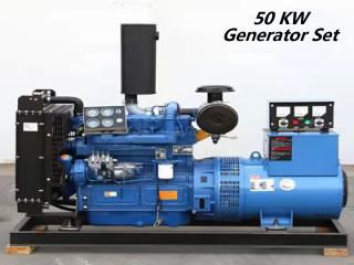 China 50 kW-van Diesel van de de Verrichtingsmacht Generatorreeksen Vlotte de Generatorreeks Te koop