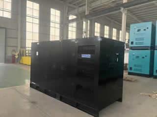 China Silent Type Diesel Backup Generator Set 30kw For Household Backup Power Source for sale