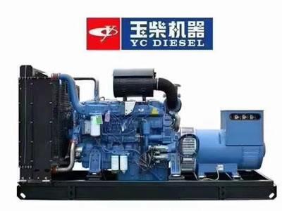 China Custom Color YUCHAI Diesel Generator Set Three Phase Witn AC Alternator for sale