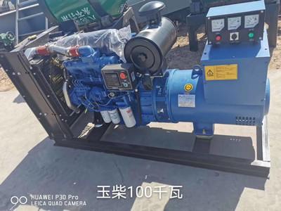 China 100 KW Water Cooling Generator UL Small Diesel Generator 12 Months Warranty for sale