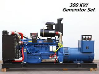 China Generador diesel eléctrico diesel abierto del sistema de generador de 300 kilovatios ISO en venta