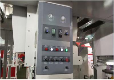 China O PE de alta velocidade de ELS, fabricante 300m/min 750mm da máquina da impressora de OPP desenrola/servo motor da rebobinação 3-50kgf à venda