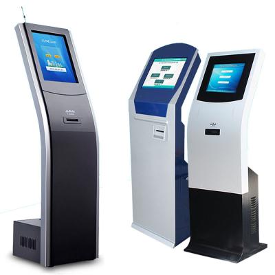 China IR Touch Impact Resistance Queue System Ticket Dispenser for sale