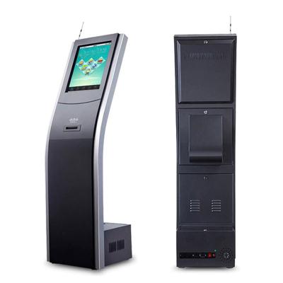 China 6 USB Port PC Touch Screen Queue System Ticket Dispenser for sale