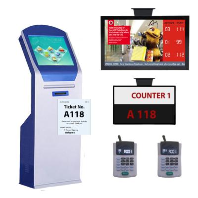 China Sistema de gestión automático de la cola de la exhibición del contador del LCD de la garantía de 1 año en venta