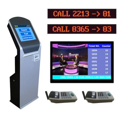 China 1 Year Warranty Token Number Hospital Queuing System for sale