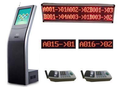China Sistema simbólico de la cola del banco de la máquina del número del usuario del tacto infrarrojo elegante de la gestión en venta