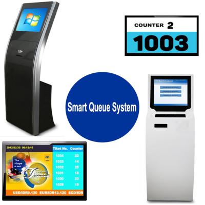 China Bank/Hospital Wireless Ticket Dispenser Queue Managmement Calling System Token Display System for sale