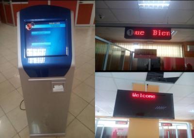China Queue Prediction Multilanguage Electronic Queuing System for sale