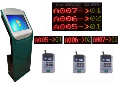 China Number Ticket Printer Dustproof Queue Wireless Calling System for sale