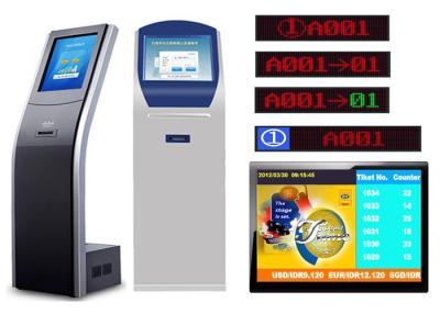 China CE Self Service Intelligent Teller and Counter Token Number Machine Bank Queue System for sale