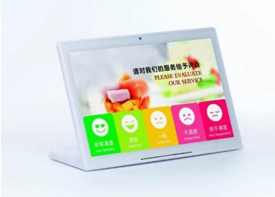 China Bank Web based 10.1 inch Touch Screen Customer Evaluation Feedback Tablet for sale