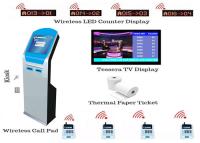 China Cold Rolled Steel Color Customized Wireless Virtual Queue Management System for sale