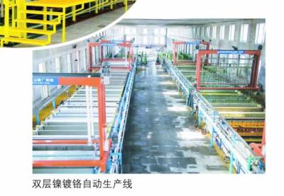 Chine Batterie de galvanoplastie automatisée par baril pour des produits sidérurgiques à vendre