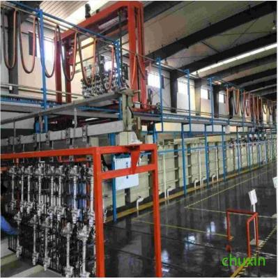 China Línea de galjanoplastia automatizada de la aleación de aluminio, línea de galjanoplastia equipo en venta