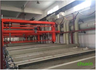 China Efficient Electroplating Manufacturing System Electroplating Production Line 0-50C à venda