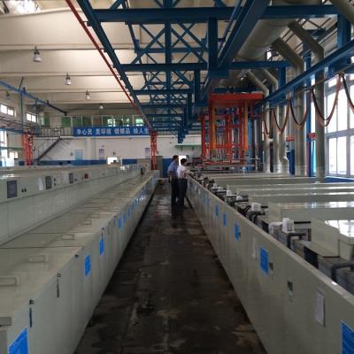 China Nickel Chromium Accessories Electroplating Line ISO9000 OEM for sale