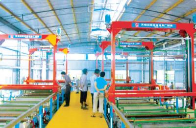 China Automatic Plastic Electroplating Line ISO9000 OEM Hanging for sale