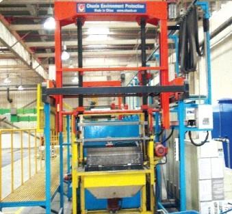 China ISO9000 Phosphating Machine Barrel Hanging PLC Control for sale