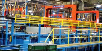 China Wuxi Trelleborg company aluminum iron phosphating automatic production line for sale