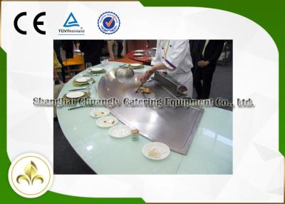 China Grill van het Gasteppanyaki van vissenschaaldieren zeeft de Plantaardige Negen Seat, Hoogste Gasgrill Te koop
