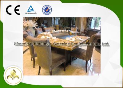 China Inducción de 9 asientos/tabla eléctrica de la plancha de la parrilla con el sistema del agotamiento en venta
