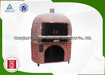 China 12 Inch Italian Wood Burning Pizza Ovens Fire Resistant Pottery Inner Dome Material for sale