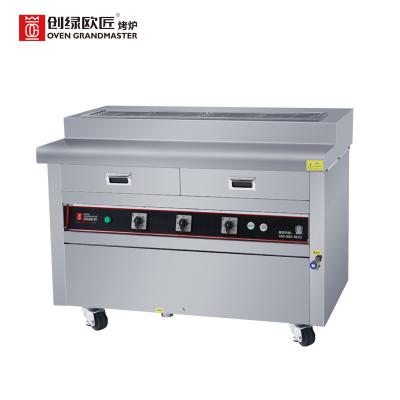 中国 中国の工場3バーナーのCommerical電気BBQのグリルのバーベキューのグリル機械 販売のため